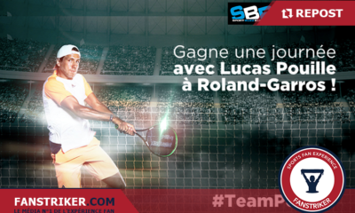 Lucas Pouille intégrera un fan dans son staff pour Roland Garros