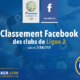 Classement Facebook des clubs de Ligue 2