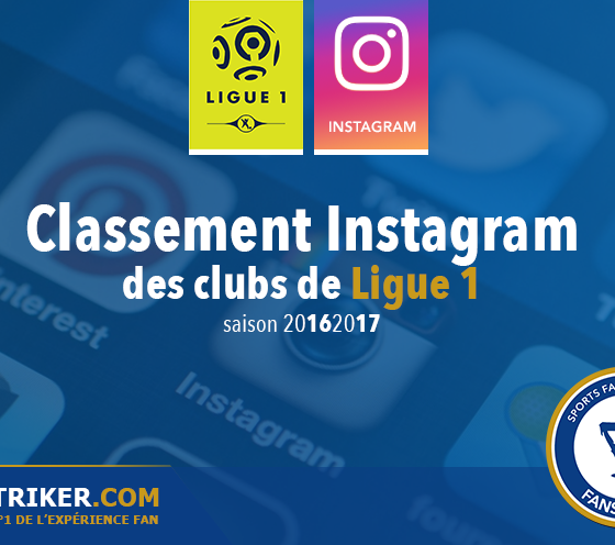 Le classement Instagram des clubs de Ligue 1
