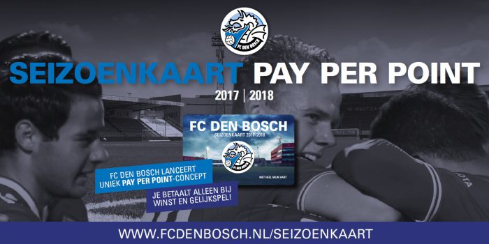 Le paiement au point du FC Den Bosch