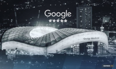 Avis des stades de Ligue 1 sur Google
