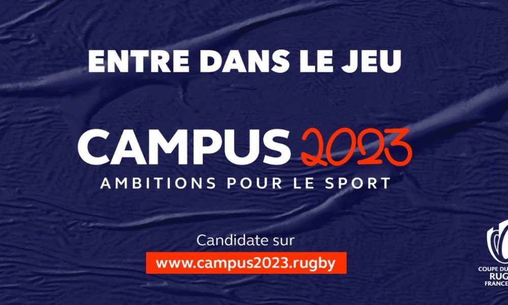 Le Campus 2023 pour se professionnaliser dans le sport avec la Coupe du Monde de Rugby