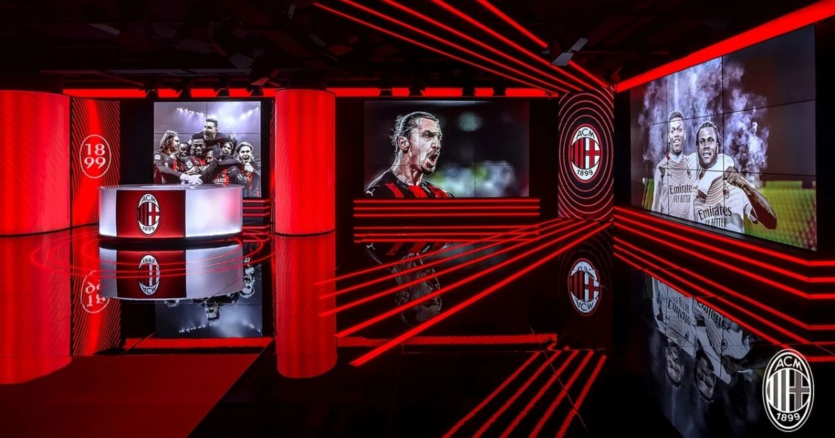 L'AC Milan lance ses propres studios pour créer du contenu