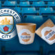 Une tasse de café comestible à Manchester City